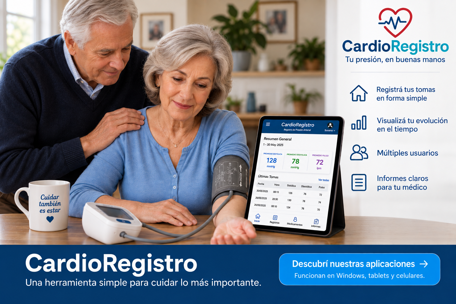 CardioRegistro - Descubrí nuestras aplicaciones